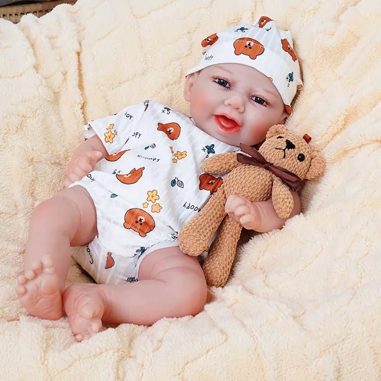 Ethan – Happy Lifelike Reborn Baby Doll (18") chimidoll