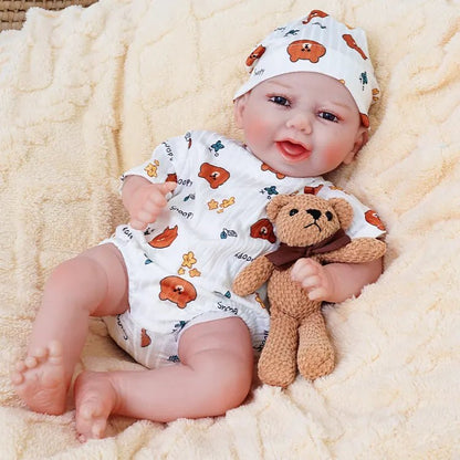 Ethan – Happy Lifelike Reborn Baby Doll (18") chimidoll