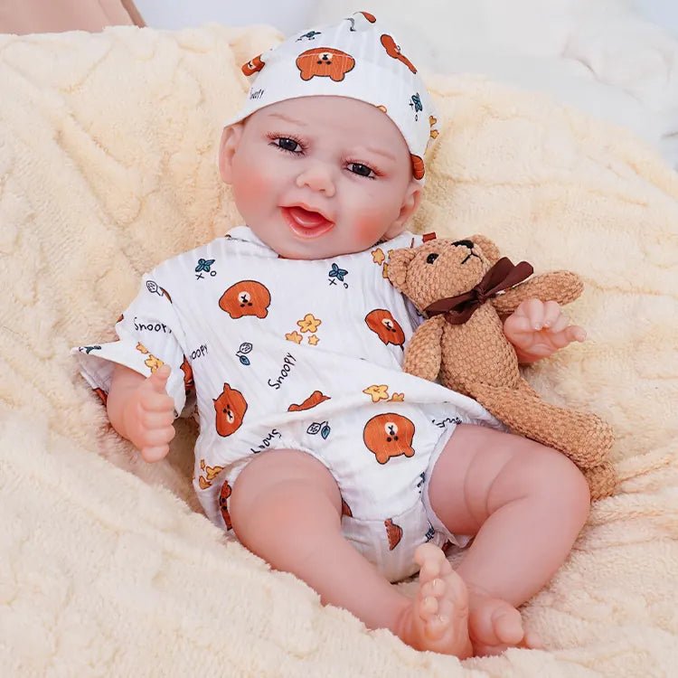 Ethan – Happy Lifelike Reborn Baby Doll (18") chimidoll