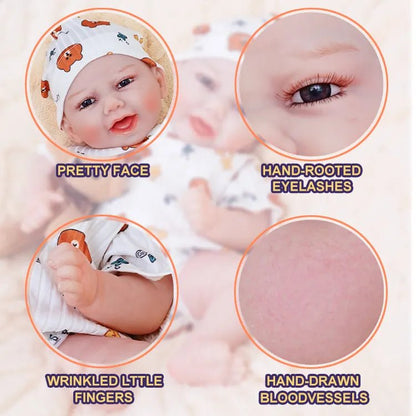 Ethan – Happy Lifelike Reborn Baby Doll (18") chimidoll