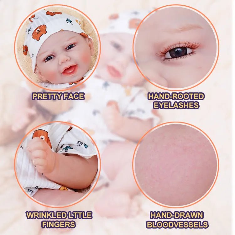 Ethan – Happy Lifelike Reborn Baby Doll (18") chimidoll