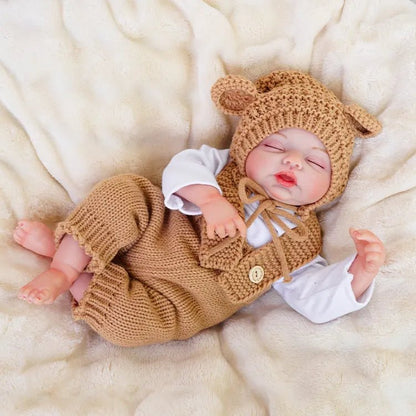 Remy – Lifelike Sleeping Reborn Baby Doll (20") | Authentic Reborn beautiful reborn baby dolls | chimidoll