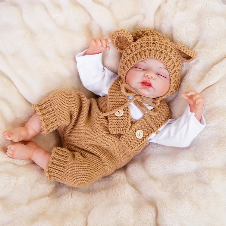 Remy – Lifelike Sleeping Reborn Baby Doll (20") | Authentic Reborn beautiful reborn baby dolls | chimidoll