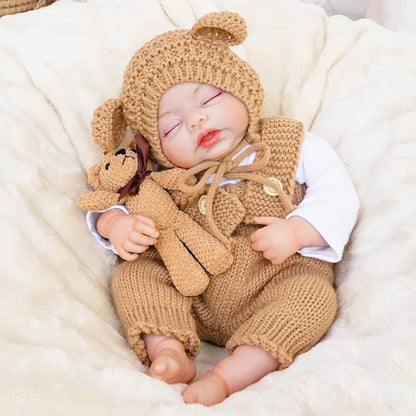 Remy – Lifelike Sleeping Reborn Baby Doll (20") | Authentic Reborn beautiful reborn baby dolls | chimidoll