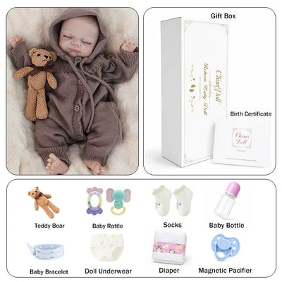Bella 18" Lifelike Reborn Baby Doll - chimidoll
