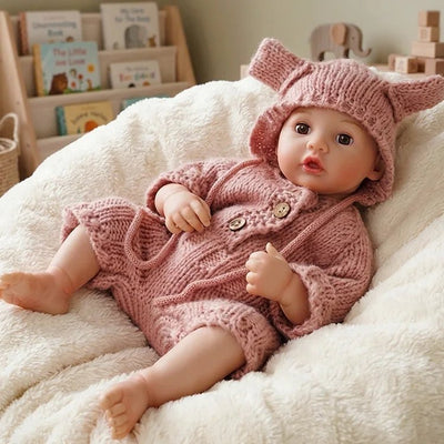 Benny 20" Interactive Feeding Baby Doll - chimidoll