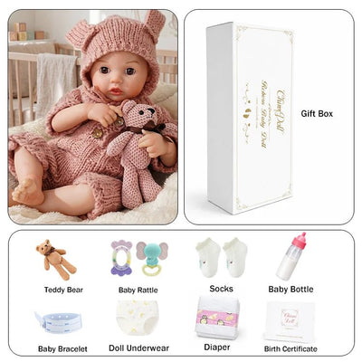 Benny 20" Interactive Feeding Baby Doll - chimidoll