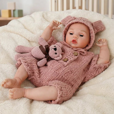 Benny 20" Interactive Feeding Baby Doll - chimidoll