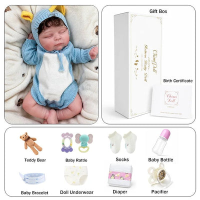 Bessie Lifelike Full Silicone Reborn Baby Doll - chimidoll