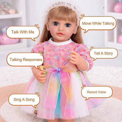 Briony 22" Interactive Talking Toddler Doll - chimidoll