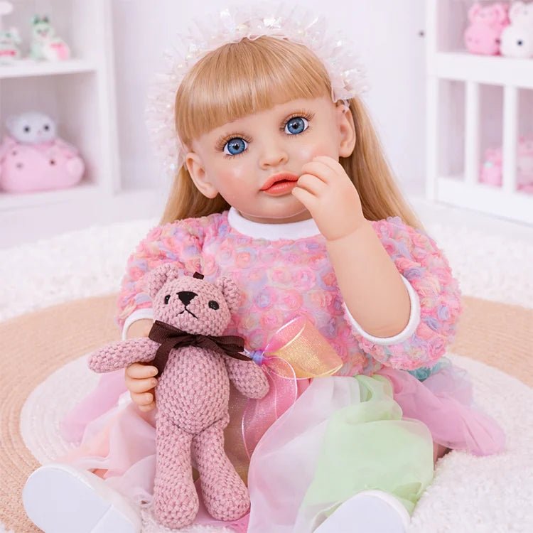 Briony Interactive Talking Toddler Doll – 22 Inch - chimidoll
