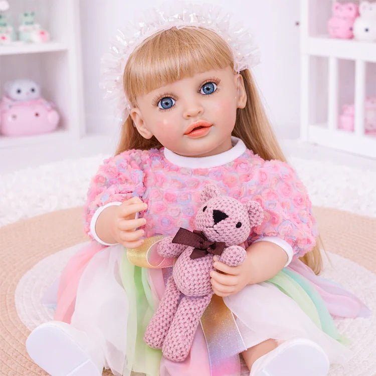 Briony Interactive Talking Toddler Doll – 22 Inch - chimidoll