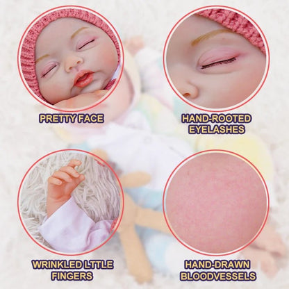 Hazel - Lifelike Sleeping Reborn Baby Doll (20") - Authentic Reborn beautiful reborn baby dolls - chimidoll