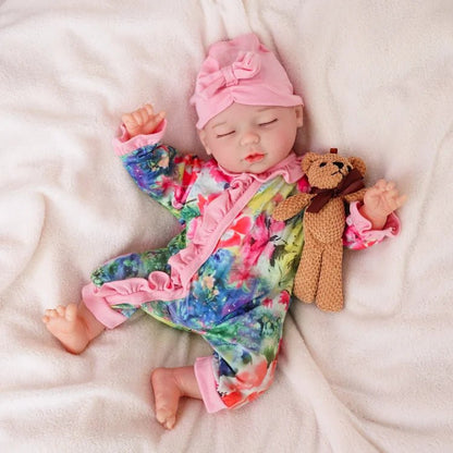 Lily - Lifelike Sleeping Reborn Baby Doll (18") chimidoll