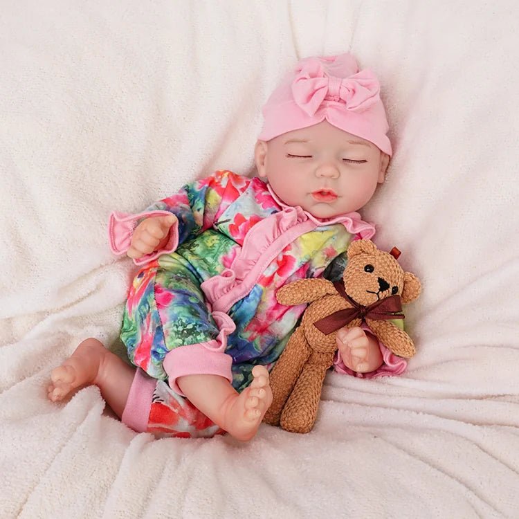 Lily - Lifelike Sleeping Reborn Baby Doll (18") chimidoll
