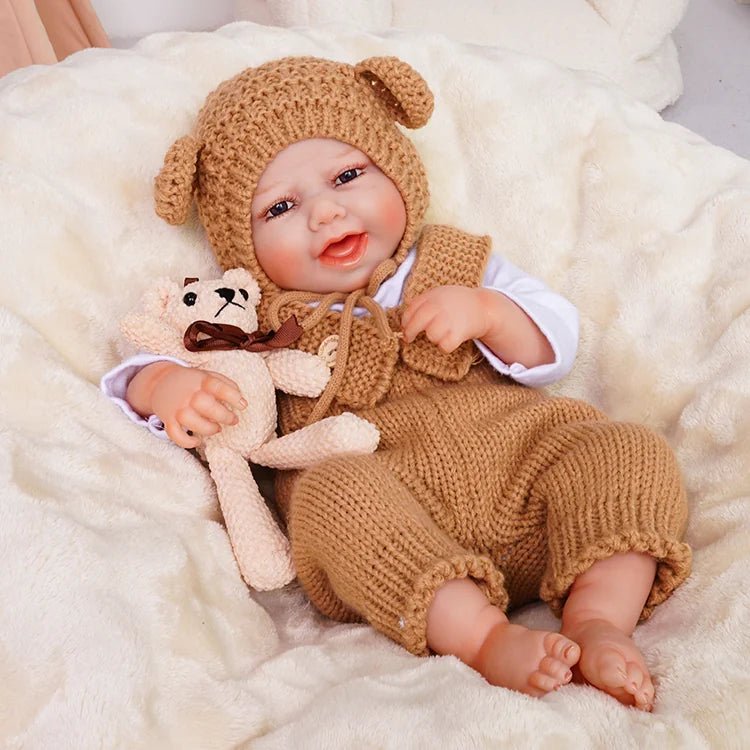 Emery - Happy Lifelike Reborn Baby Doll (20") | Authentic Reborn beautiful reborn baby dolls | chimidoll