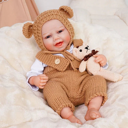 Emery - Happy Lifelike Reborn Baby Doll (20") | Authentic Reborn beautiful reborn baby dolls | chimidoll