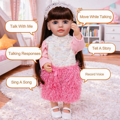 Darcie 22" Interactive Talking Toddler Doll - chimidoll