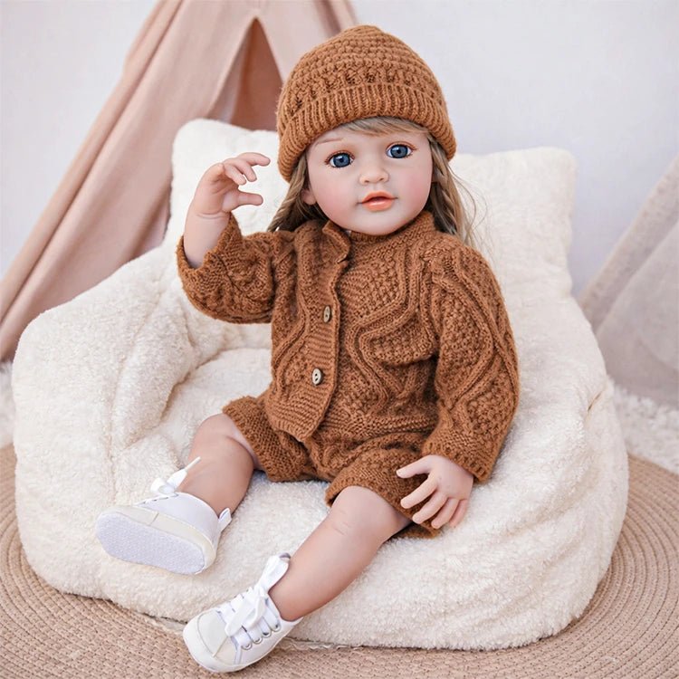 Elara 22" Lifelike Toddler Doll - chimidoll