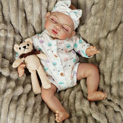 Eleanor 18" Lifelike Reborn Baby Doll - chimidoll