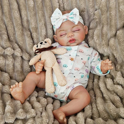 Eleanor 18" Lifelike Reborn Baby Doll - chimidoll