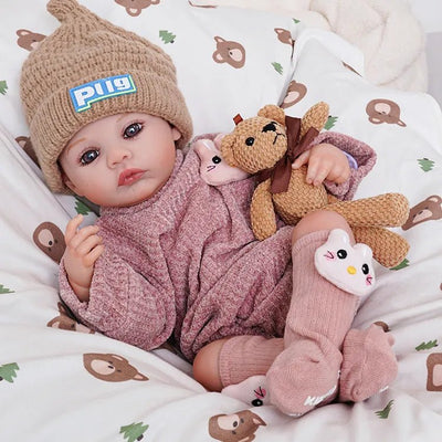 Ella 20" Lifelike Reborn Baby Doll - chimidoll