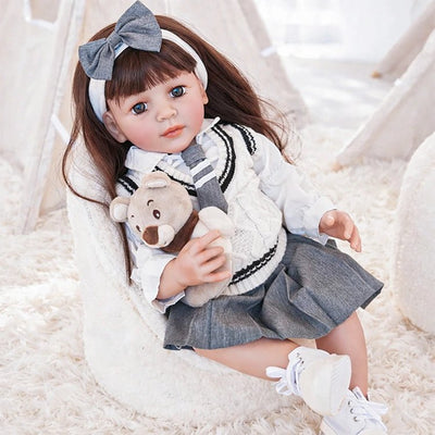 Ella 22" Lifelike Toddler Doll - chimidoll