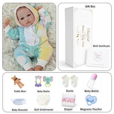 Ellis 20" Lifelike Reborn Baby Doll - chimidoll