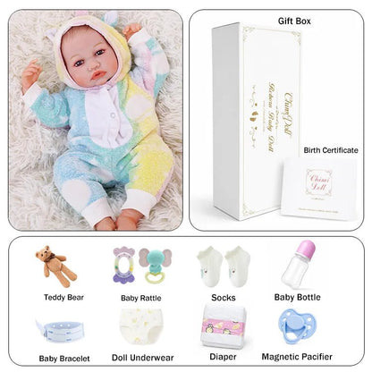 Ellis - Lifelike Reborn Baby Doll (20") - chimidoll