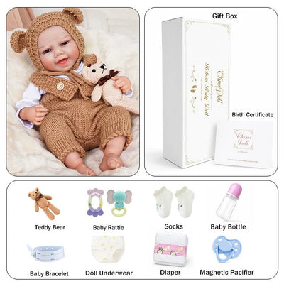 Emery 20" Lifelike Reborn Baby Doll - chimidoll