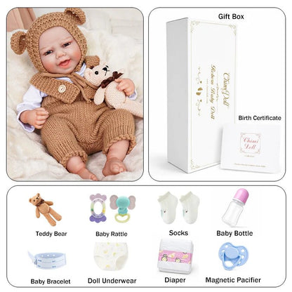 Emery 20" Lifelike Reborn Baby Doll - chimidoll