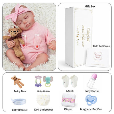 Emmie 20" Lifelike Reborn Baby Doll - chimidoll