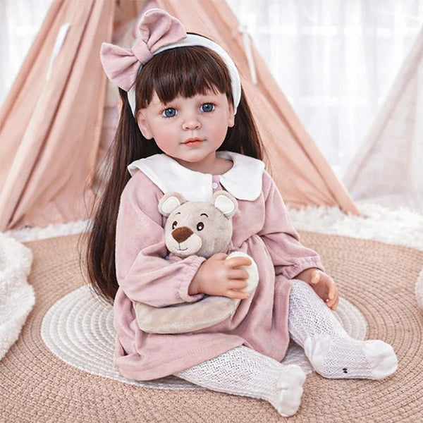 Hand-Painted Lifelike Reborn Toddler Doll – chimidoll