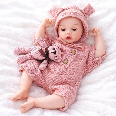 Interactive Baby Doll – Moves Face & Makes Real Baby Sounds - chimidoll