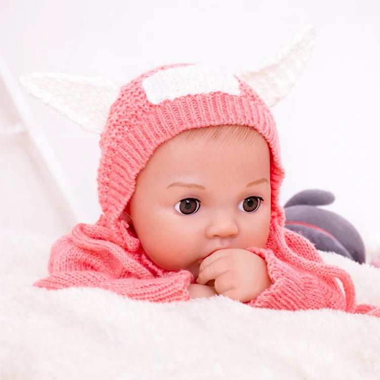 Interactive Baby Doll – Moves Face While Feeding - chimidoll