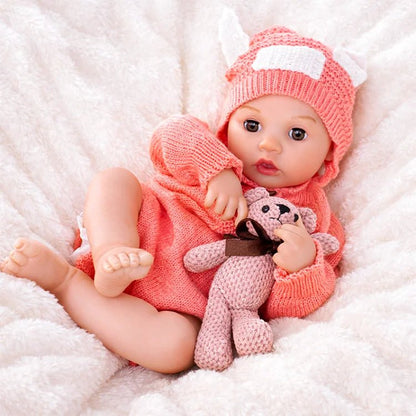 Interactive Baby Doll – Moves Face While Feeding - chimidoll