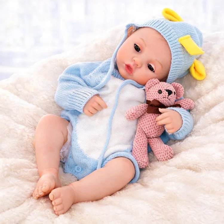 Interactive Baby Doll – Moves Face While Feeding - chimidoll