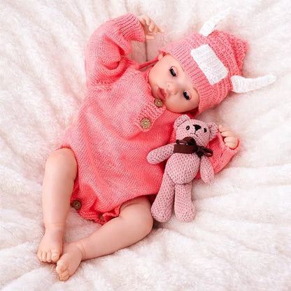 Interactive Baby Doll – Moves Face While Feeding - chimidoll