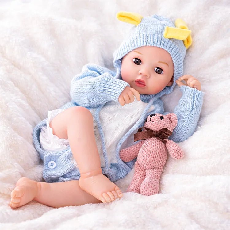 Interactive Baby Doll – Moves Face While Feeding - chimidoll