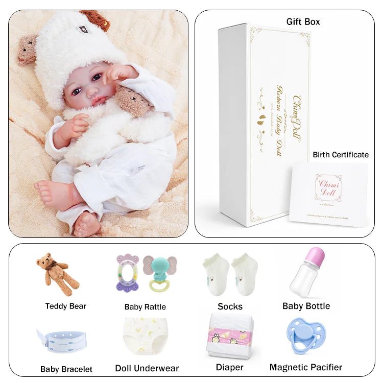 Isabella - Lifelike Reborn Baby Doll (20") - chimidoll