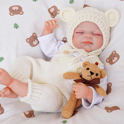 Lilyana - Lifelike Sleeping Reborn Baby Doll (20") - Authentic Reborn beautiful reborn baby dolls - chimidoll