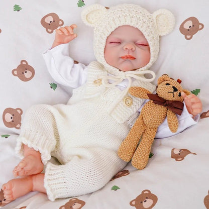 Lilyana - Lifelike Sleeping Reborn Baby Doll (20") - Authentic Reborn beautiful reborn baby dolls - chimidoll