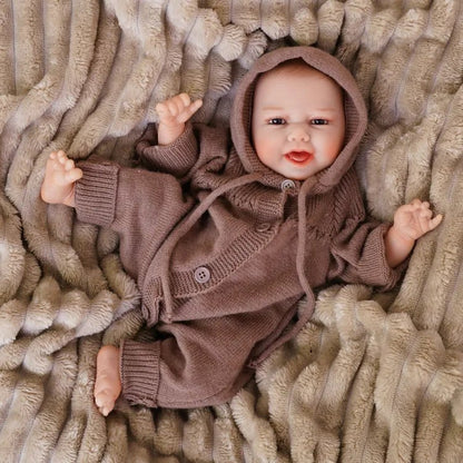 Charlie - Happy Lifelike Reborn Baby Doll (18") chimidoll