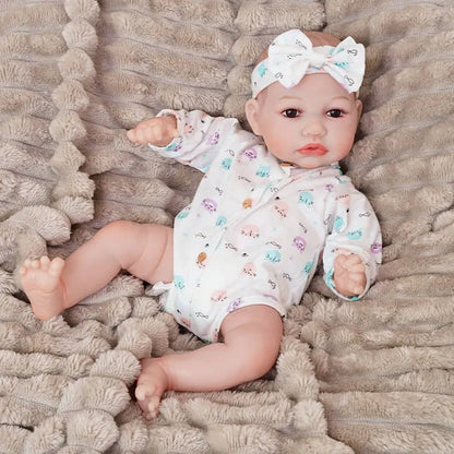 Olivia - Lifelike Reborn Baby Doll (18") - Authentic Reborn beautiful reborn baby dolls - chimidoll