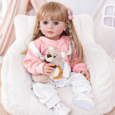 Lila 22" Lifelike Toddler Doll - chimidoll