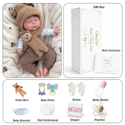 Maddie Lifelike Full Silicone Reborn Baby Doll - chimidoll
