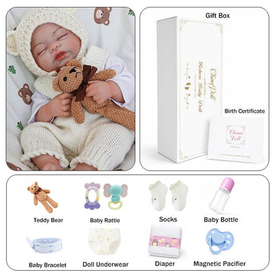 Maisie 20" Lifelike Reborn Baby Doll - chimidoll