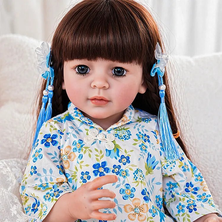 Maisie & Tilly 22" Twin Lifelike Toddler Dolls - chimidoll