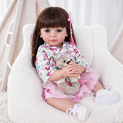 Maisie & Tilly 22" Twin Lifelike Toddler Dolls - chimidoll