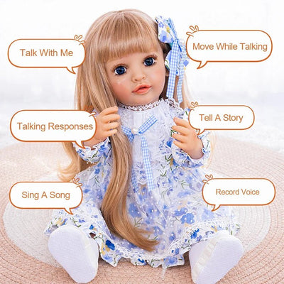 Marnie 22" Interactive Talking Toddler Doll - chimidoll